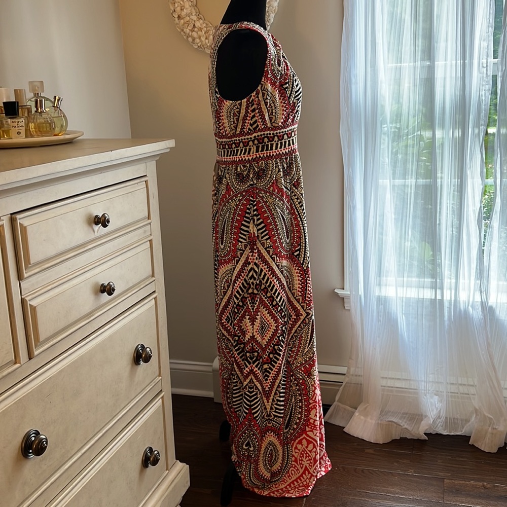 London Times Maxi Tank Dress | Med - Picture 5 of 11